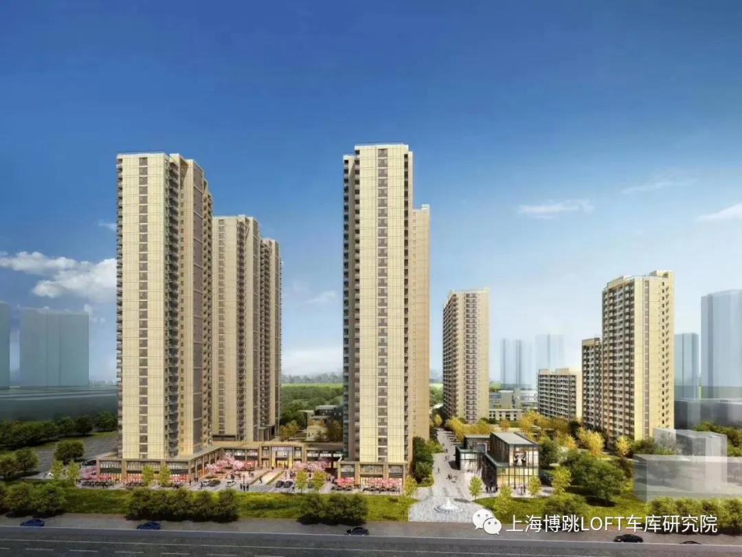 巴南采用了LOFT车库武汉当代集团春风十里项目现已结构封顶！